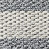 tagltd 1'6"x2'6" Handwoven Doormat Grey Stripes Rectangle Indoor and Outdoor Polypropylene Door Welcome Mat Grey - 2 of 4