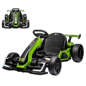 Jojoka 24V Go Karts for Kids, Drift Kart with 300W Motors, 8Mph Max Speed,Drift/Sport Mode, Outdoor Racing Car for Children Ages 6-12 - 1 of 4