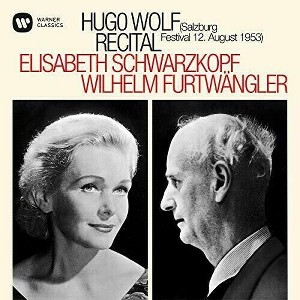 Elisabeth Schwarzkopf & Wilhelm Furtwangler - Hugo Wolf Recital - Salzburg, 12 / 08 / 1953 (CD) - 1 of 1
