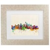 Trademark Fine Art Michael Tompsett Seattle Washington Matted Art - 2 of 4