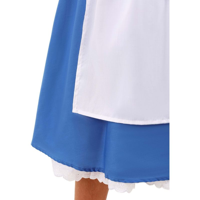 HalloweenCostumes.com Girls Alice in Wonderland Deluxe Costume Dress., 5 of 12