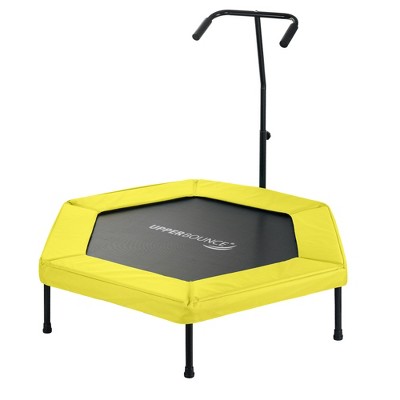 climb and slide hexagon trampoline