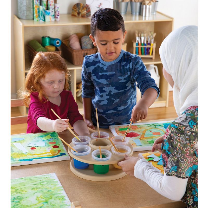 Kaplan Early Learning Spinning Tabletop Art Storage, 2 of 7