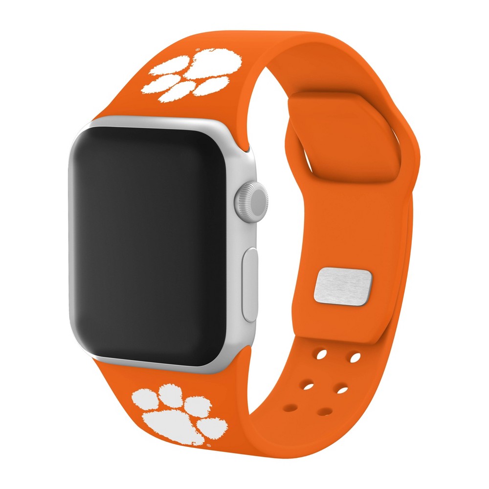 NCAA Clemson Tigers Silicone Apple Watch Band 38/40/41mm