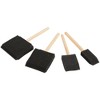 Juvale Foam Paint Brushes, Arts and Crafts Supplies (4 Sizes, 20-Pack) - 3 of 4