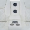 Home Imports Emporium Sofa Set Reclining Home Theater Seating Set with LED Lighting - 2 of 4
