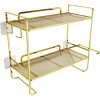 2-Tier Over The Toilet Storage Shelf, Bathroom Organizer Rack & Toilet Tank Cabinet- Space-Saving Furniture for Small Bathrooms - 2 of 4