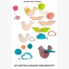 NAYSAYE Yarn Bird Craft Kit DIY String Art Creative Craft Set for Ages 6 7 8 9 10 Girl Perfect Gifts, 11"*11"*2.57" - 4 of 4