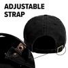 Vanderbilt University Team Logo Dad Cap Black - 4 of 4