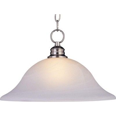 Maxim Lighting Essentials - 9106x 1 - Light Pendant in  Satin Nickel