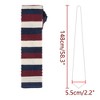 INSPIRE CHIC Men's Knitted Striped Skinny Neckties - 2 of 4