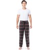 Fruit of the Loom Men’s Holiday Fleece Sleep Pants, 2-Pack with Pockets - 3 of 4