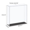 Unique Bargains Acrylic Dustproof Countertop Display Case 1 Pc - 2 of 4