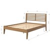 Donco Kids Roan Queen Urban Oak Platform Bed - 2 of 4