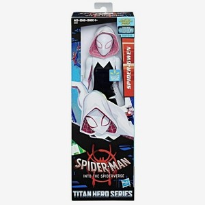 TOGETIC Marvel Spider-Man: Into The Spider-Verse Titan Series Gwen Action Figure 12 Inches - 1 of 4