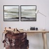 Stupell Industries Abstract Watercolor Wave Interpetation, 24" x 24" - 2 of 4