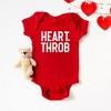 The Juniper Shop Heart Throb Small Heart Baby Bodysuit - 2 of 3