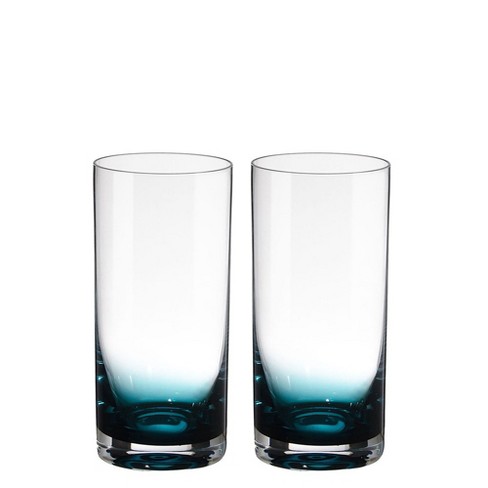 Nutrichef 2 Pcs. Of Highball Drinking Glass - Heavy Base And Tall
