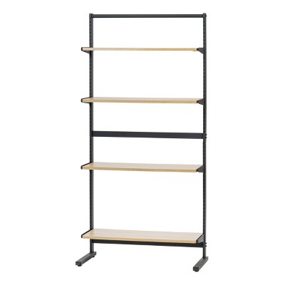 Iris 5 Shelf Organization Rack with Storage Adjustable Shelves