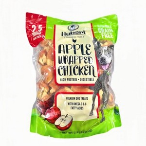 Gourmet All Natural Chicken Wrapped Apple Dog Treats - 2.5 lb bag - 1 of 4