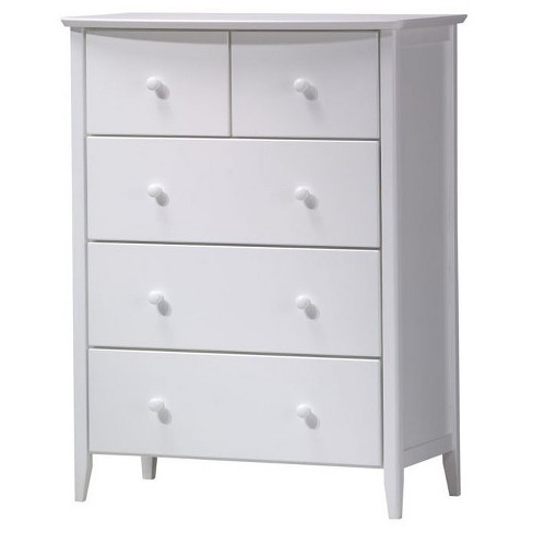 San Marino Kids 5 Drawer Dresser White Acme Furniture Target