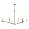 Capital Lighting Grady 6 - Light Chandelier in  Matte Brass - 2 of 4