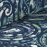 sapphire blue ridge paisley