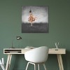 iCanvas Boundlessness in Bloom Black White and Orange by Duy Huynh Canvas Print Wall Art - 3 of 3