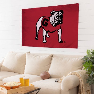 Evergreen University of Georgia 3' x 5' Indoor Outdoor Flag for Home Apartment Dorm Rooms