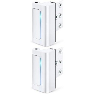 DOMETOUR Home Security Door Reinforcement Lock, Metal Child Safety Lock, Extra High Security Interior & Front Door Latch - 1 of 4