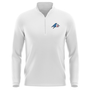 Campus Lab University of North Carolina Asheville Adult Men's Active Sport 1/4 Zip Pullover Left Chest Logo - 1 of 4