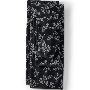 Lands' End Cotton Jacquard Towel Set - 1 of 3