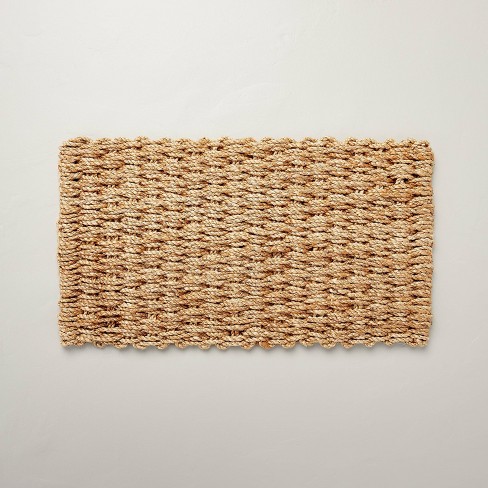 18x30 Basket Weave Jute Doormat Natural - Hearth & Hand™ With Magnolia :  Target