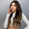 Jessie's Wig 26 Inch Wave Wigs Synthetic Hair Highlight Blonde With Dark Roots 1 Pc/Pack - 2 of 4