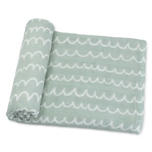 Muslin Swaddle Blankets Neutral Receiving Blanket For Boys And Girls By Comfy Cubs - 1 of 4