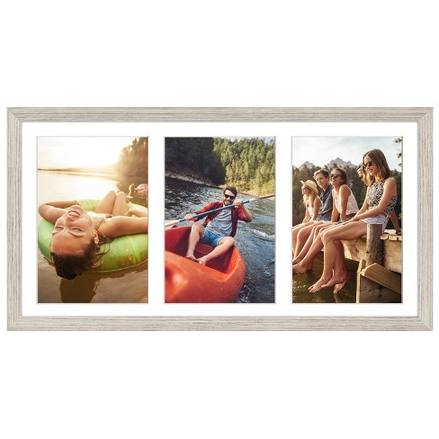12-photo Picture Frame Collage - Multi-picture Wall-mounted Display Gallery  With 12 Openings For 4x6-inch Photos Or Pictures By Lavish Home (black) :  Target