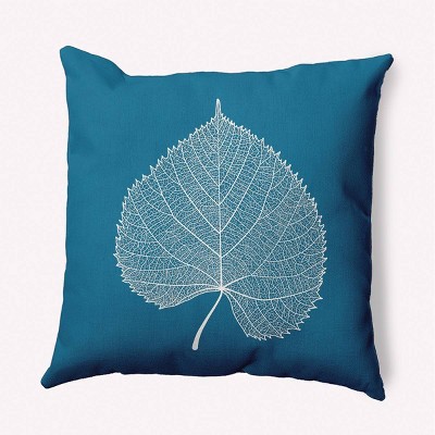 16"x16" Leaf Study Square Throw Pillow - e by design