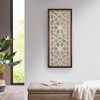 Madison Park 15.75"x37.75" Damask Carved Wall Sign Panel Wood Cream/Brown: Abstract Art, MDF - 3 of 4