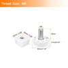 Unique Bargains Plastic Non-Skid Adjustable Square Insert  Furniture Leveling Feet - 2 of 4