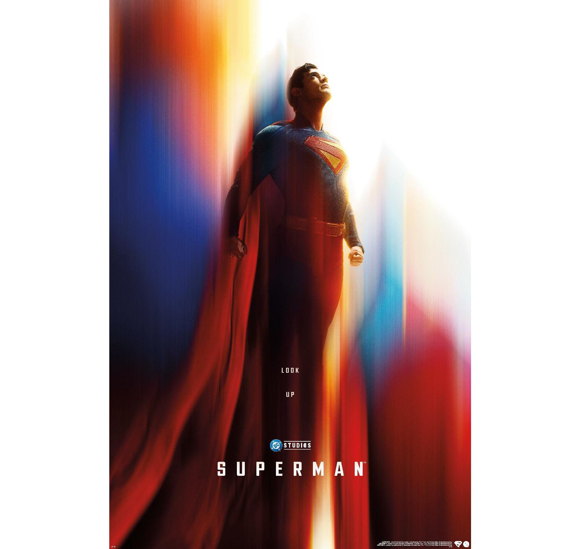 Trends International DC Comics Superman (2025) - Superman Teaser One Sheet Unframed Wall Poster Prints