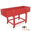 Arceso Raised Garden Bed with Wheels, HDPS Elevated Planter Box with Tools, Weather Resistant, Standing Growing Bed Herb Planter for Vegetable - 2 of 4