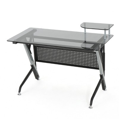 target glass desk