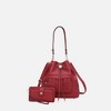 MKF Collection Ryder Women’s Shoulder Bag with Wallet by Mia K - Red - 2 of 4