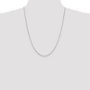 Black Bow Jewelry 1mm Sterling Silver, Round Solid Snake Chain Necklace - 2 of 4