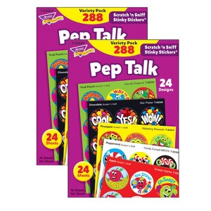 Trend - Pep Talk Stinky Stickers® - Variety Pack - 288 Count Per Pack - 2 Packs - 1 of 1