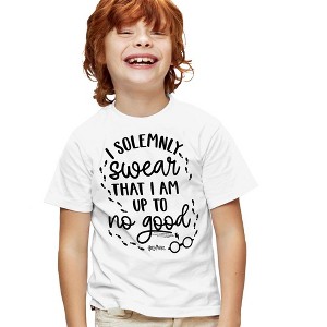 Boys' Short Sleeve Harry Potter Up To No Good 2 T-Shirt - 1 of 4