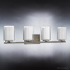 Urban Ambiance Luxury Contemporary Bath Vanity Light,  7.75"H x 33.875"W,  Brushed Nickel Finish, UHP3190 - 3 of 4