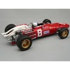 Ferrari 312/67 #8 Chris Amon 3rd Place F1 "German GP" (1967) "Mythos Series" with Figure and Case 1/18 Model Car by Tecnomodel - 2 of 3
