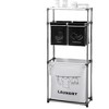 Dexmalle 3 Tier Wheel Laundry Sorter with 4 Removable Bags and Hooks - 2 of 4