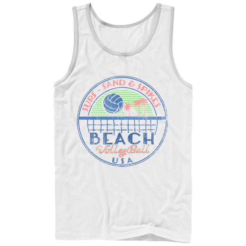 Men's Lost Gods Beach Volleyball USA Tank Top, 1 of 5